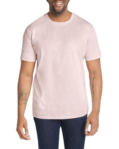 Johnny Bigg Essential Crewneck Cotton T-shirt - Pink