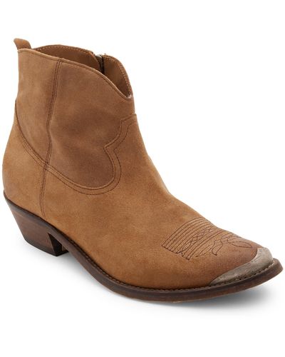 Golden Goose Young Western Boot - Brown