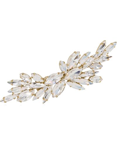 Brides & Hairpins Monet Opal & Swarovski Crystal Clip - Metallic