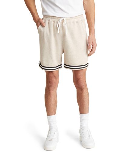 BP. Fleece Basketball Shorts - Natural