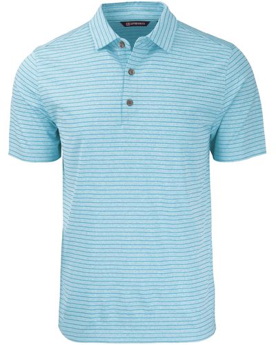 Cutter & Buck Forge Recycled Polyester Polo - Blue