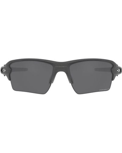 Oakley Flak 2.0 Xl 59mm Polarized Sport Wrap Sunglasses - Gray