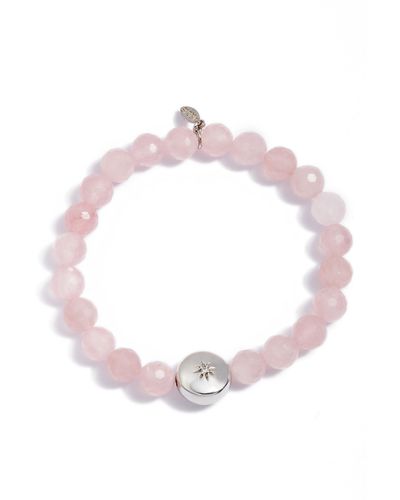 Anzie Boheme Beaded Bracelet - Pink