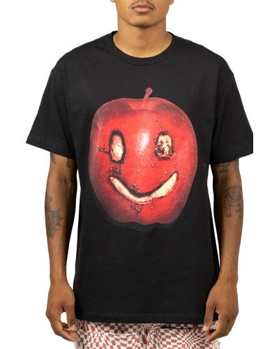 Pleasures Apples Graphic T-shirt - Red