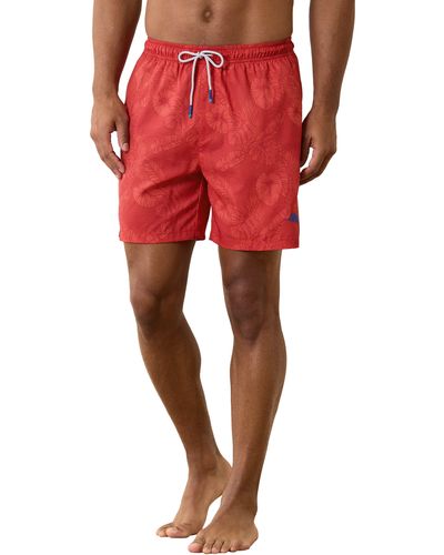Tommy Bahama Naples Keep It Frondly Swim Trunks - Red