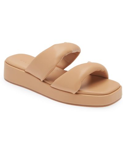 Billini Cory Platform Slide Sandal - Multicolor