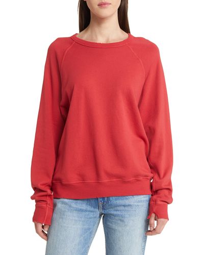 The Great College French Terry Sweatshirt - Red