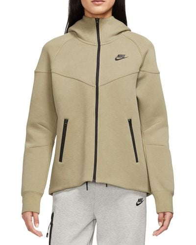 Nike Sportswear Tech Fleece Windrunner Zip Hoodie - Natural