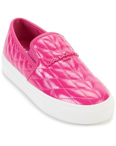 Karl Lagerfeld Clarissa Logo Sneaker - Pink
