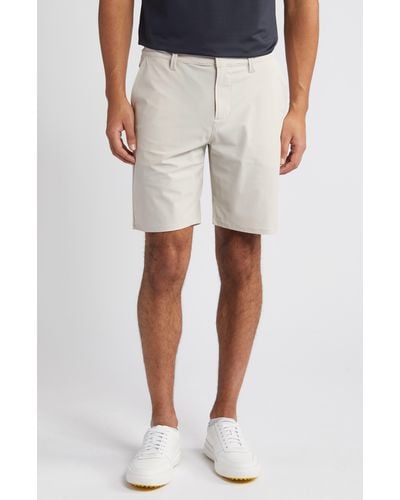 Zella Torrey 9-inch Performance Golf Shorts - White