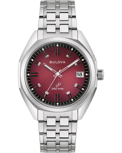Bulova Jet Star 1973 Bracelet Watch - Gray