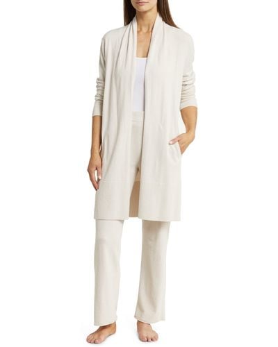 Barefoot Dreams Cozychictm Ultra Lite® Open Front Cardigan - Natural