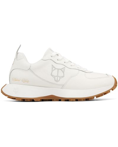 Naked Wolfe Pacific Genesis Leather Sneaker - White