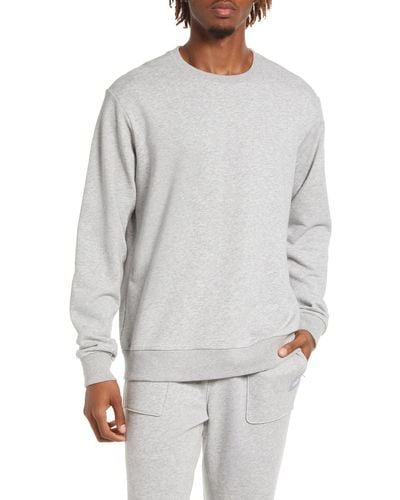 Alo Yoga Qualifier Crewneck Sweatshirt - Gray