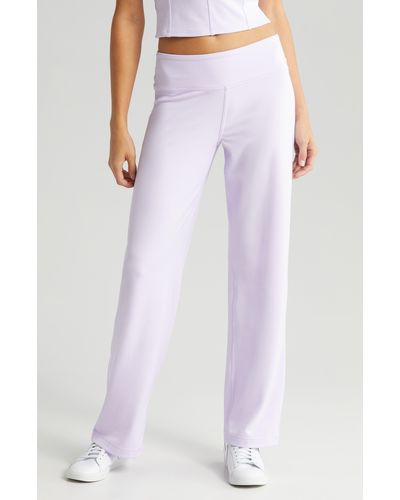 Zella Soft Agile Wide Leg Pants - White