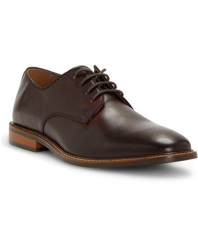 Vince Camuto Lyre Leather Derby - Brown