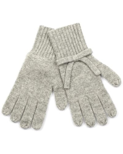 Kate Spade Bow Detail Wool Gloves - White