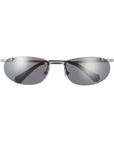 Swarovski 59mm Oval Sunglasses - Multicolor