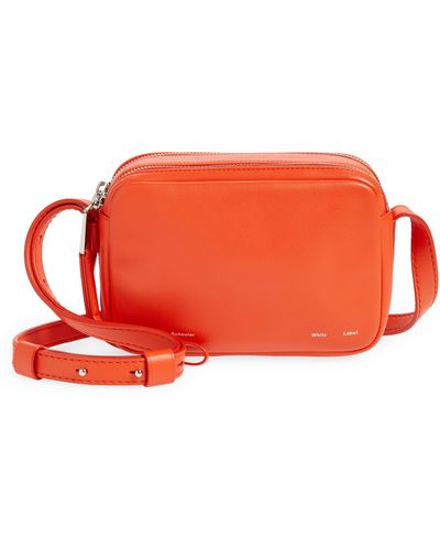 Proenza Schouler Watts Leather Crossbody Camera Bag - Orange