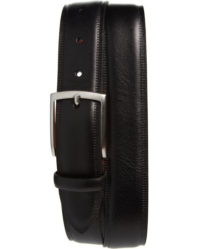 Nordstrom Cole Leather Belt - Black
