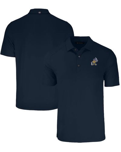 Cutter & Buck Etsu Buccaneers Big & Tall Forge Eco Stretch Recycled Polo At Nordstrom - Blue