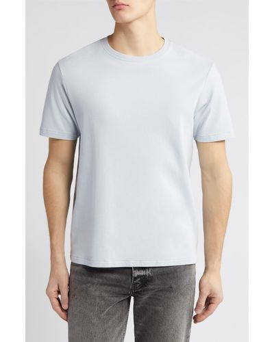 FRAME Duo Fold Cotton T-shirt - White