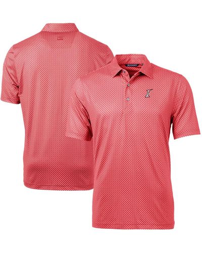 Cutter & Buck Albuquerque Isotopes Pike Banner Print Stretch Polo At Nordstrom - Pink