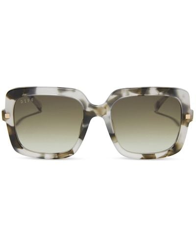 DIFF Sandra 54mm Gradient Square Sunglasses - Multicolor