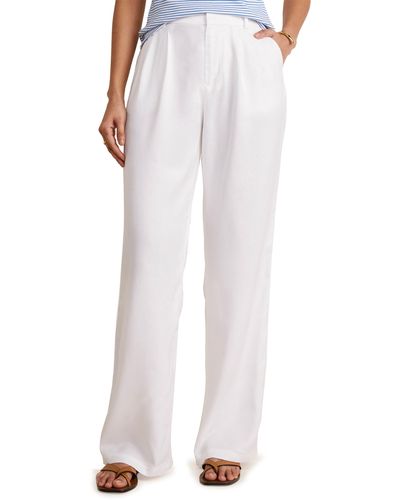 Vineyard Vines Straight Leg Pants - White