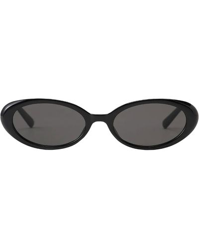 Fifth & Ninth Taya 53mm Polarized Oval Sunglasses - Black