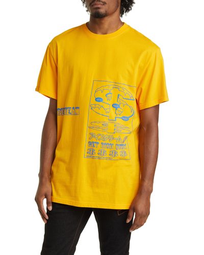 ICECREAM Not For Sale Graphic T-shirt - Yellow
