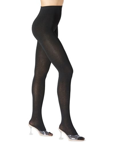 Stems Fleece Lined Thermal Tights - Black