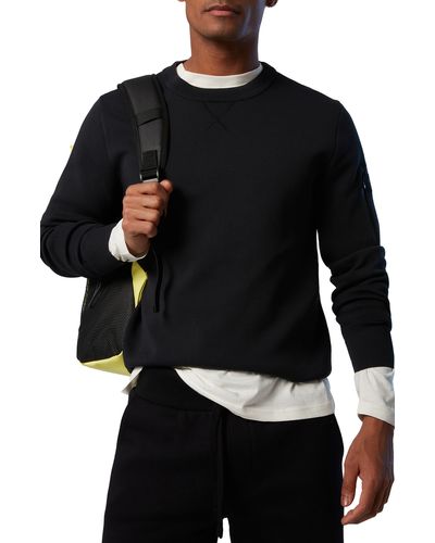 North Sails Long Sleeve Knit Sweatshirt - Black