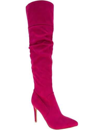 BCBGMAXAZRIA Himani Over The Knee Boot - Pink