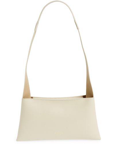 REE PROJECTS Small Nessa Leather Shoulder Bag - Natural