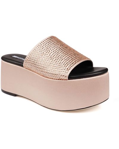 Zigi Gio Platform Slide Sandal - Pink
