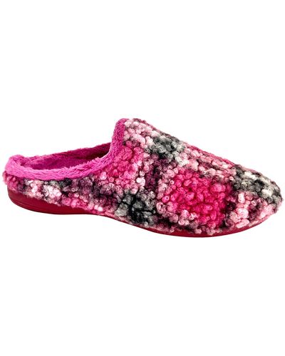 Ron White Lily Mule Slipper - Pink