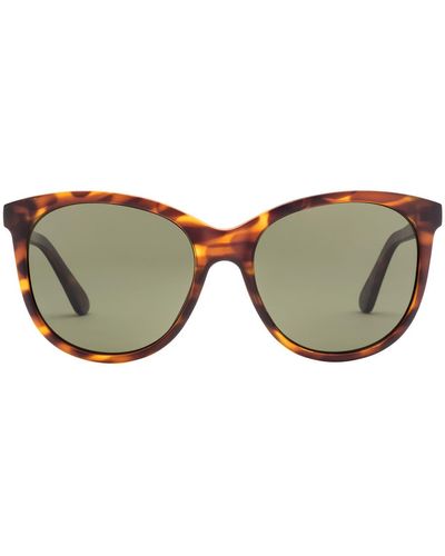 Electric Palm 54mm Polarized Cat Eye Sunglasses - Multicolor