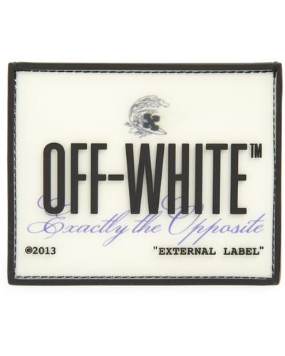 Off-White c/o Virgil Abloh Logo Patch Card Case - Multicolor
