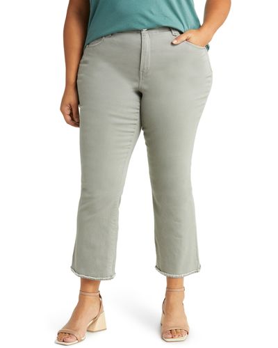 Wit & Wisdom 'ab'solution Mid Rise Crop Pants - Green