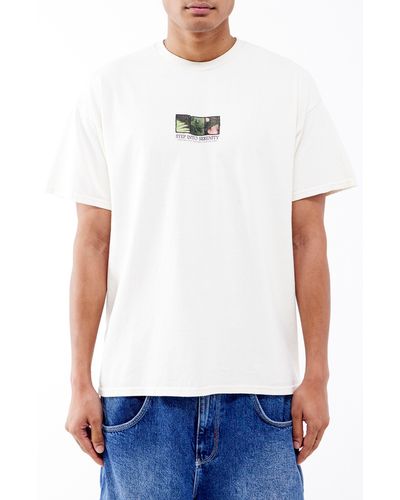 BDG Step Into Serenity Graphic T-shirt - White
