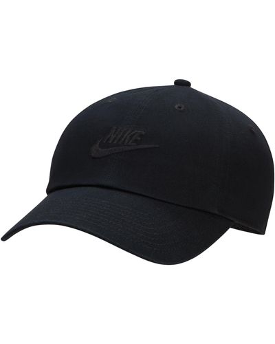 Nike Club Futura Wash Baseball Cap - Black