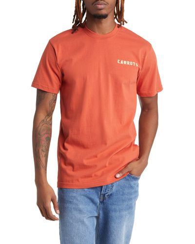 Carrots Trademark Graphic T-shirt - Orange
