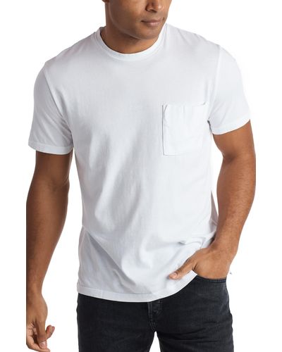 Rowan Asher Cotton Pocket T-shirt - White