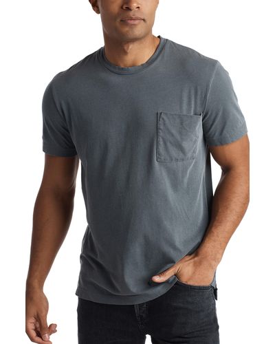 Rowan Asher Cotton Pocket T-shirt - Gray