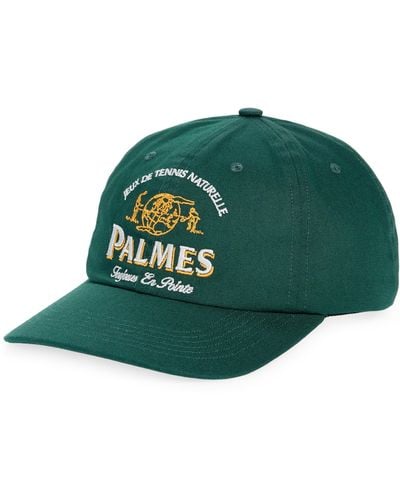 Palmes Jeux Embroidered Logo Baseball Cap - Green
