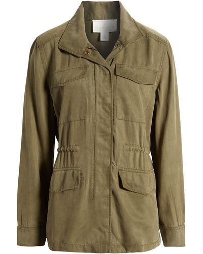 Caslon front clearance pocket utility jacket