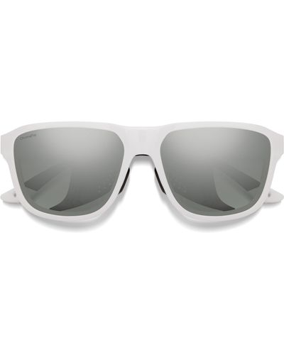 Smith Embark 58mm Chromapoptm Polarized Square Sunglasses - Gray