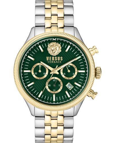 Versus Colonne Chronograph Bracelet Watch - Green