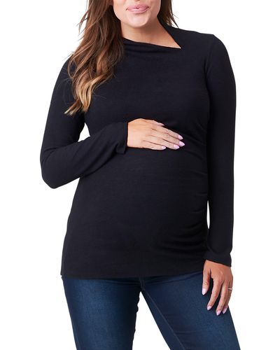 Nom Maternity Claire Maternity Sweater - Blue